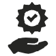 icône qualité